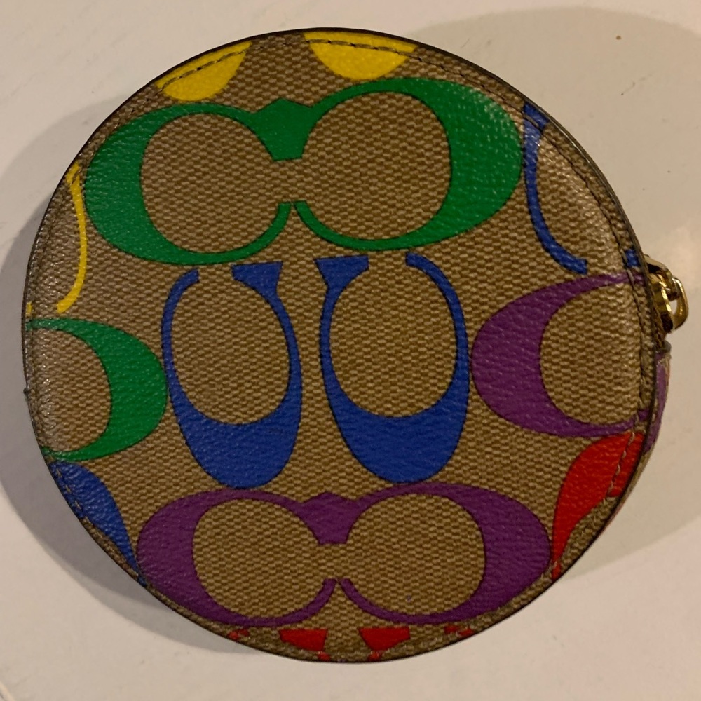 Coach coin wallet